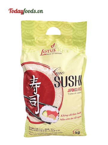 Gạo Sushi Lotus Rice 5KG