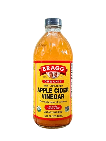 Giấm Táo Hữu Cơ Bragg 473ML