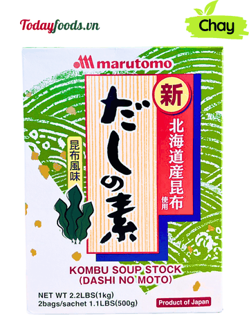 Hạt Nêm Tảo Bẹ Marutomo (500G*2) 1KG