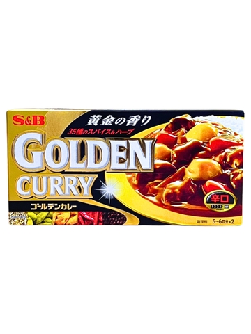 Viên Cà Ri Nhật Golden Curry Vị Cay 198G (8 Viên)