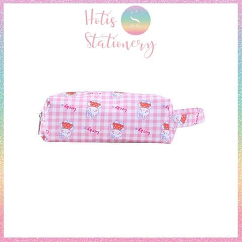 Túi đựng bút hoạt hình bằng vải poly 2 lớp không thấm nước