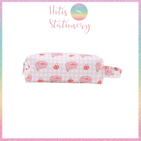 Túi đựng bút hoạt hình bằng vải poly 2 lớp không thấm nước