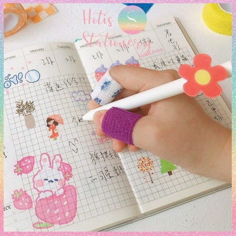 Băng quấn ngón tay co dãn bảo vệ nóng tay khi viết chữ, chơi thể thao Hotis