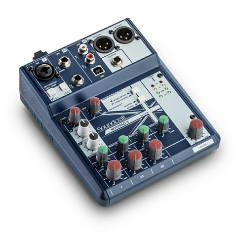 Mixer Soundcraft Notepad 5