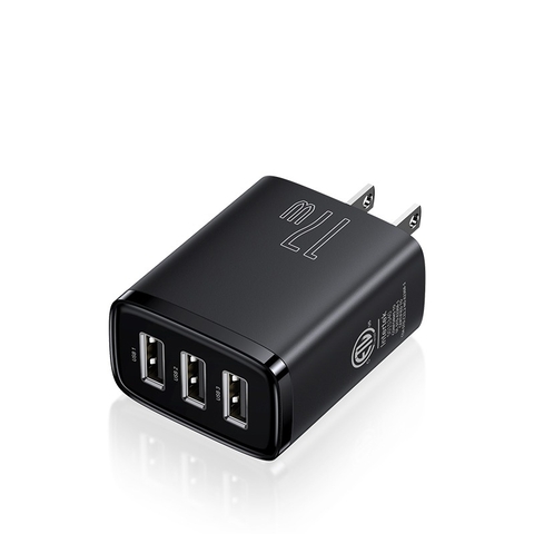 Bộ Sạc Đa Năng Baseus Compact Charger 3 Cổng Sạc 17W