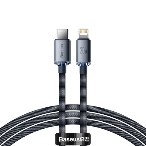 Cáp sạc nhanh, truyền dữ liệu tốc độ cao siêu bền Baseus Crystal Shine Series Fast Charging Data Cable