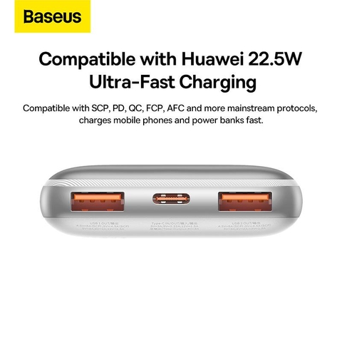 Pin dự phòng sạc nhanh thế hệ mới Baseus Bipow Pro Digital Display Fast Charge Power Bank 20W/22.5W