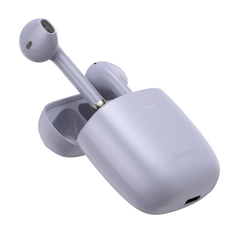 Tai nghe không dây Baseus Encok True Wireless Earphones W04/ W04 Pro (TWS, Wireless charger, Earbuds Mini, New Model)