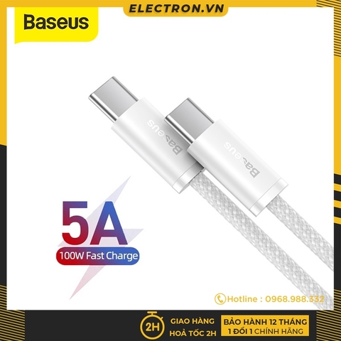 Cáp Sạc Siêu Nhanh Baseus Dynamic Series Fast Charging Data Cable Type-C to Type-C 100W