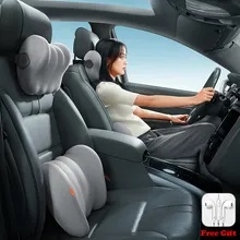 Gối Tựa Đầu Bằng Cotton Mềm Sử Dụng Trên Ô Tô Baseus ComfortRide Series Car Lumbar Có Mút Đệm Lưng 3D Hỗ Trợ Cột Sống