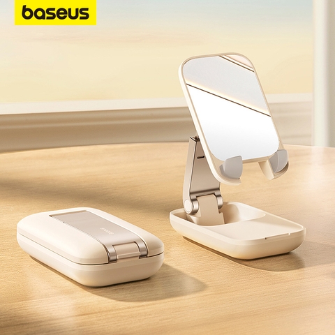 Giá Đỡ Điện Thoại Baseus Seashell Series Folding Phone Stand Cluster Có Thể Gập Lại Dùng Cho Điện thoại