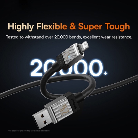 Cáp Sạc Nhanh Baseus CoolPlay Series Usb A to Lightning 2.4A Cho iPhone iPad (Fast Charging Cable Data)