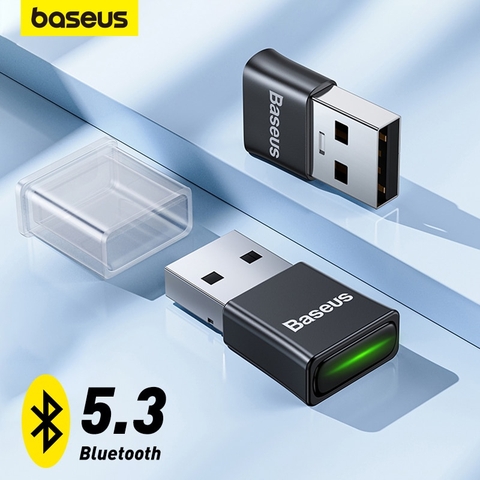 USB Bluetooth Tốc Độ Cao Baseus BA07 Bluetooth Receiver (Bluetooth CSR 5.3 , 20m, Wireless Audio Transmission Adapter Fo