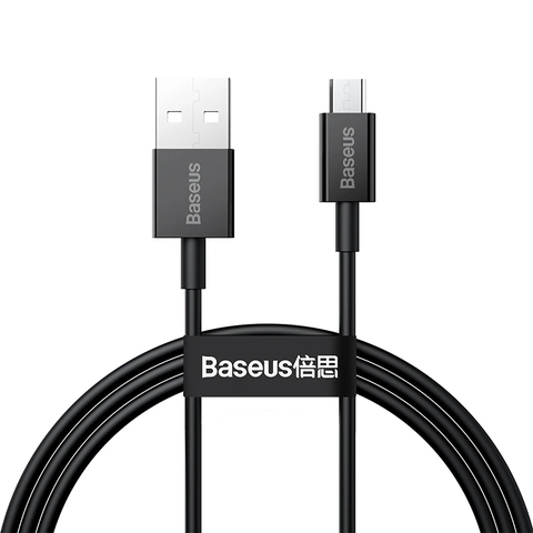 Cáp sạc nhanh Micro USB Baseus Superior Series Fast Charging Data Cable (2A, 480Mbps, USB to Micro USB, Quick Charging)