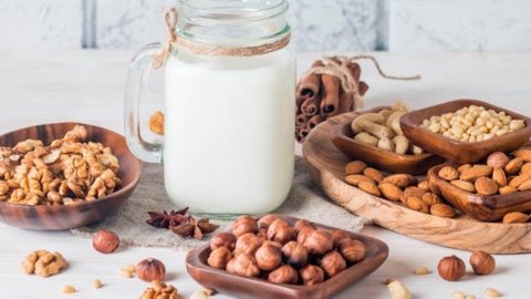 Các công thức làm sữa hạt bằng máy thơm ngon, bổ dưỡng tại nhà