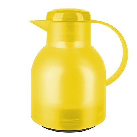 Bình giữ nhiệt Emsa SAMBA Isolierkanne Quick Press, Hellgelb Transluzent, 1,0 L - màu vàng