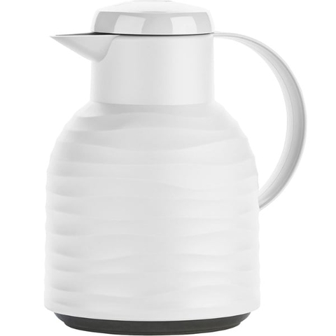 Bình giữ nhiệt Emsa Samba Wave 1L màu trắng