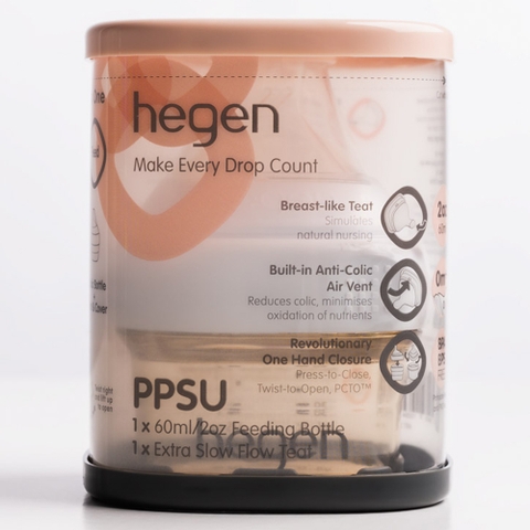 Bình sữa Hegen PPSU 60ml (0-1M)