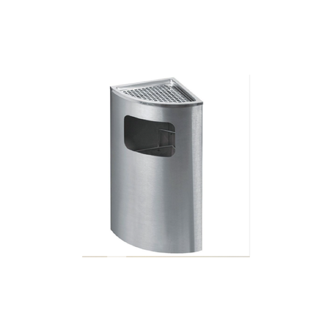 THÙNG RÁC INOX GẠT TÀN HÌNH RẺ QUẠT