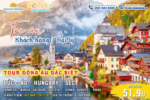 Tour Tri Ân: Hành Trình Đông Âu Dịp Cuối Thu