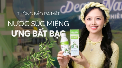 Nước Súc Miệng Ưng Bất Bạc: Bí Quyết Răng Miệng Khỏe, Dịu Êm Cho Cả Nhà