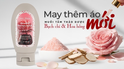 Muối Tắm Bạch Chỉ & Hoa Hồng