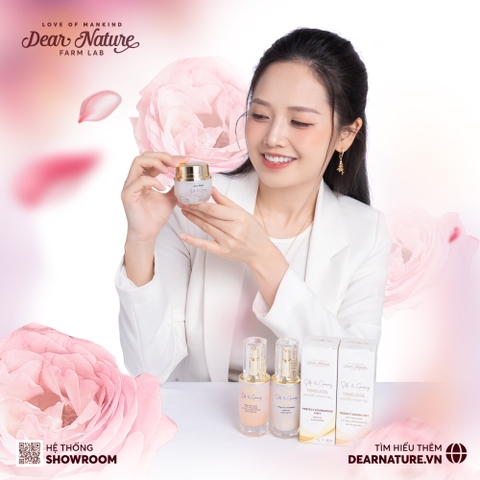 Kem dưỡng da chống lão hoá Sâm tiến hoàng cung 4 in 1 Timeless Silk & Ginseng Perfect Cream 30ml