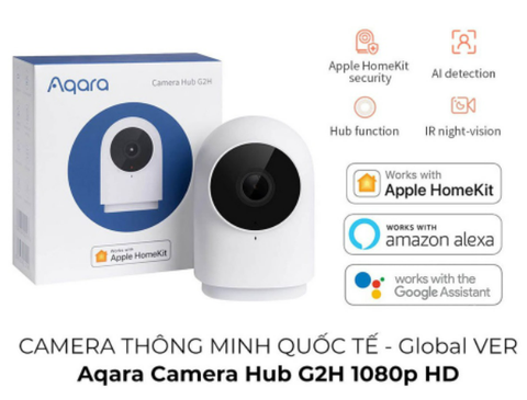 Aqara G2H (Gateway) -Camera thông minh, tích hợp HUB, ghi hình IR đêm