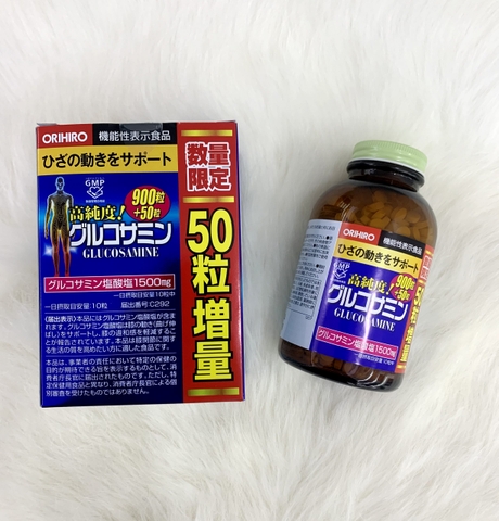 Viên glucosamine orihiro nhật bản 950 viên/hộp