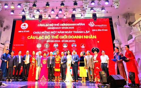 VH Medipharm tham gia Kỷ niệm 1 năm thành lập Câu lạc bộ Thế giới Doanh nhân