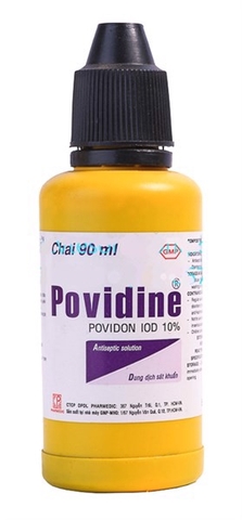 DUNG DỊCH SÁT KHUẨN POVIDINE 10% 90ML (VÀNG)