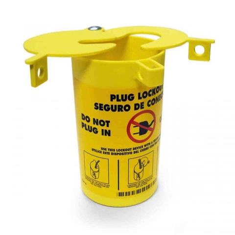 Khóa phích cắm điện Lockout Tagout Brady 3 trong 1
