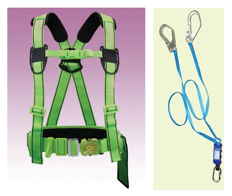 Dây an toàn Hàn Quốc sseda bán toàn thân HALF01-2 móc nhôm