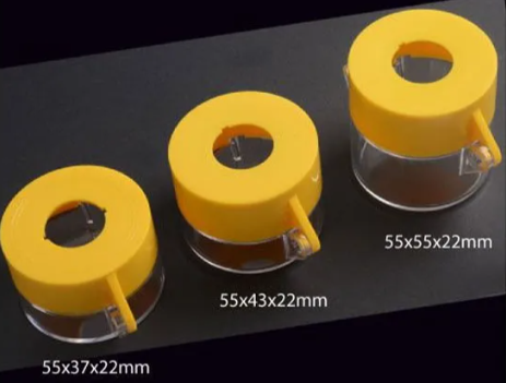 Chụp nhựa bảo vệ nút nhấn, công tắc dừng khẩn (55x43x22mm) và 55x43x25mm hoặc 55x43x30mm