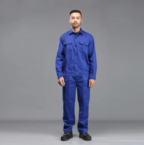 Quần áo Kaki liên doanh – Màu xanh công nhân LSF612