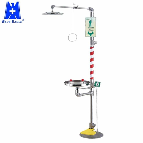 Bồn rửa mắt khẩn cấp vòi sen Blue Eagle EW607