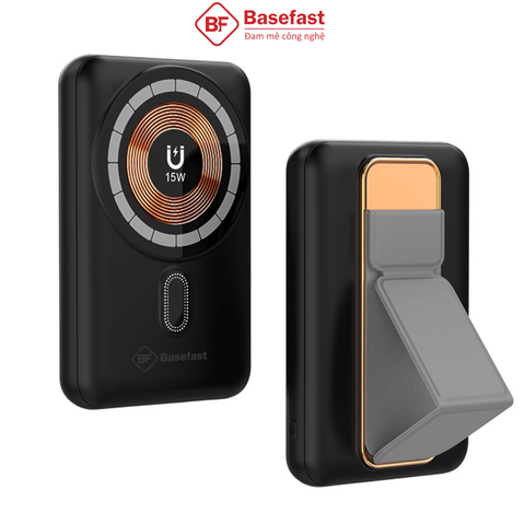 Sạc dự phòng không dây 15W dung lượng 10000mAh - Basefast SDW8