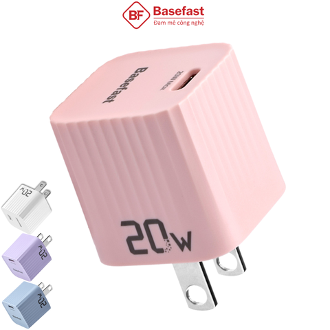Củ sạc nhanh 20W 1C - Basefast TROPIC SERI S01