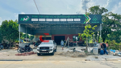 Trung tâm chăm sóc xe kết hợp Billiards Hoàng Minh