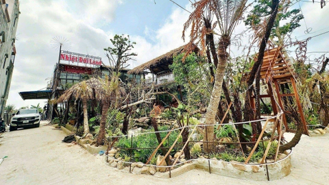 Tổ hợp chăm sóc xe, cafe, văn phòng, kinh doanh đồ gỗ Nhiệt Đới - An Lão, Hải Phòng