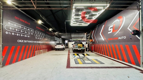 Lắp đặt trung tâm chăm sóc xe Song Long Auto tại Thị xã Sơn Tây, Hà Nội