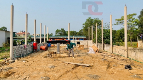 Tập 1: Xây dựng nền nhà xưởng - Chia sẻ kinh nghiệm xây dựng Trung tâm chăm sóc xe