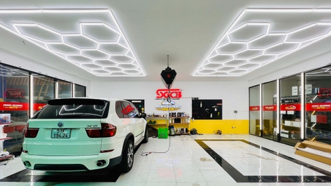 Hướng dẫn lắp đặt đèn tổ ong Detailing