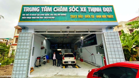 Trung tâm chăm sóc xe Thịnh Đạt - TP. Hải Dương