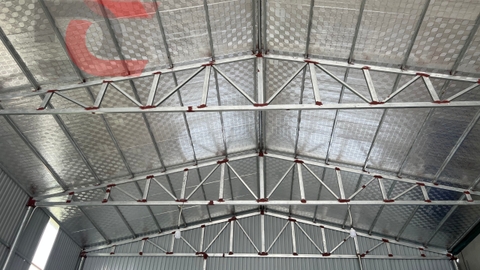 Tập 2: Làm khung xưởng, mái - Chia sẻ kinh nghiệm xây dựng Trung tâm chăm sóc xe