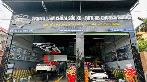 Trung tâm chăm sóc xe, nội thất ô tô Mạnh Hùng Auto - Bình Xuyên, Vĩnh Phúc