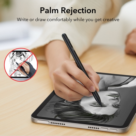 Bút cảm ứng ESR cho iPad Tương thích với các dòng iPad để viết/vẽ chính xác, hít nam châm