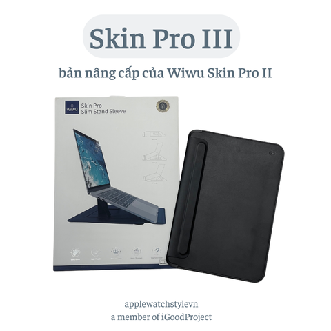 Bao da WIWU Skin Pro III Stand - Cho MacBook