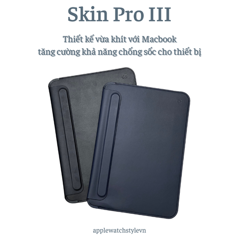 Bao da WIWU Skin Pro III Stand - Cho MacBook