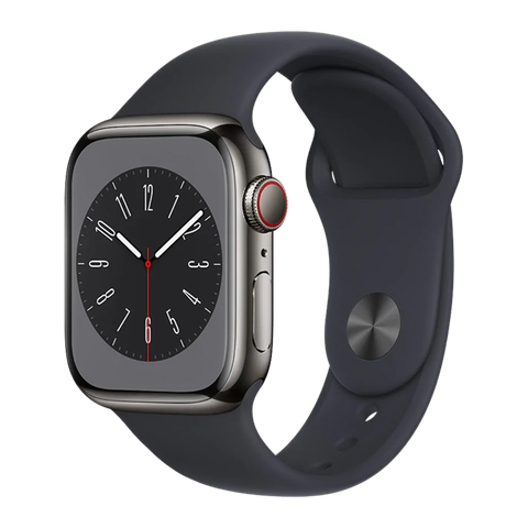 Apple Watch Series 8 Thép - Dây thể thao GPS + Cellular